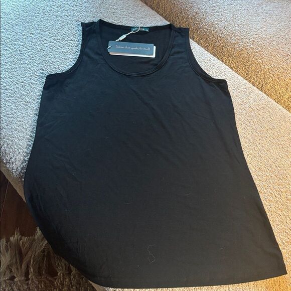 NWT Black Sleeveless Top - Picture 6 of 7